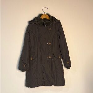 BDG Girl’s Winter Coat in Chocolate Brown